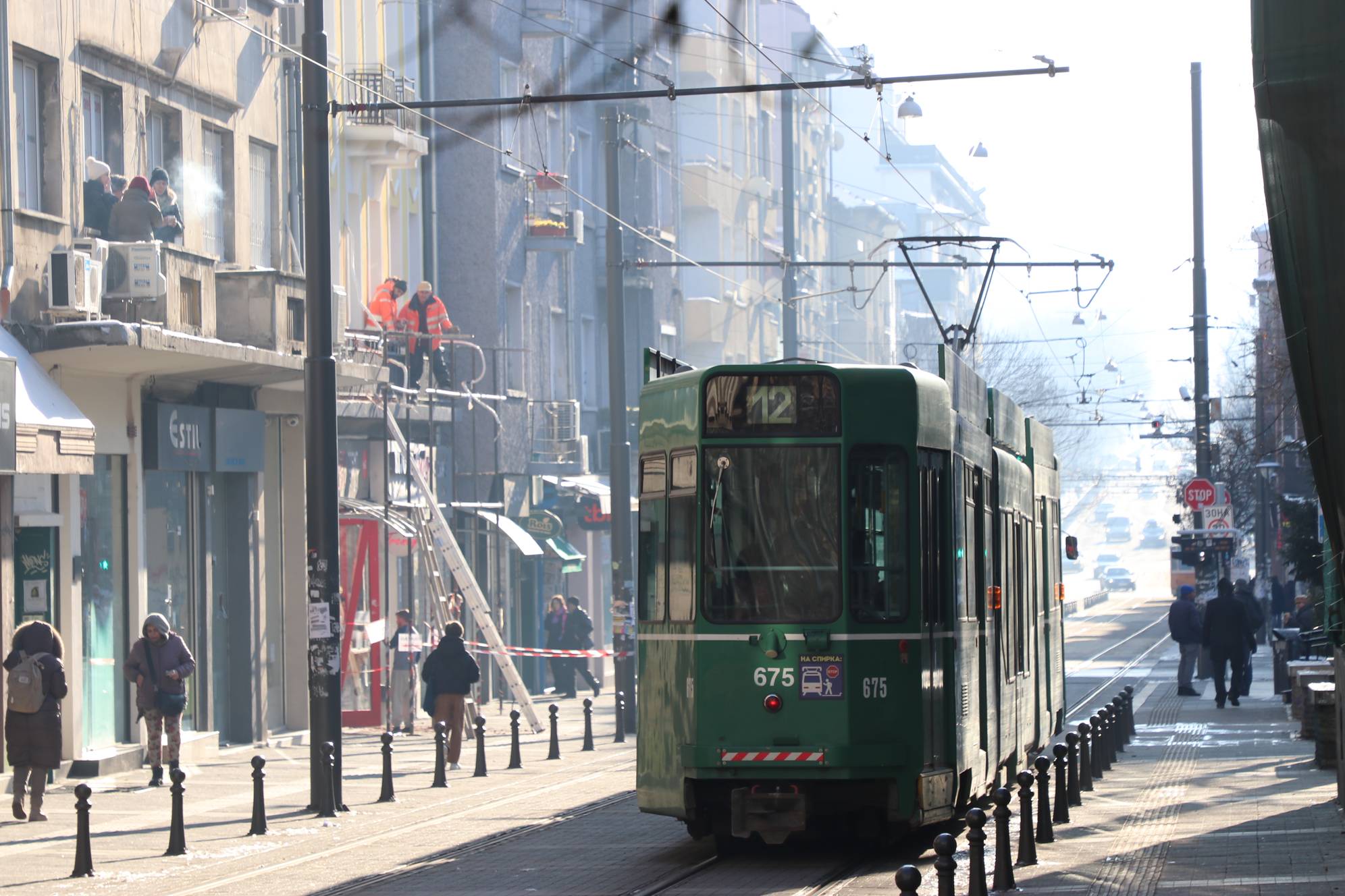  Трамвай номер 12 